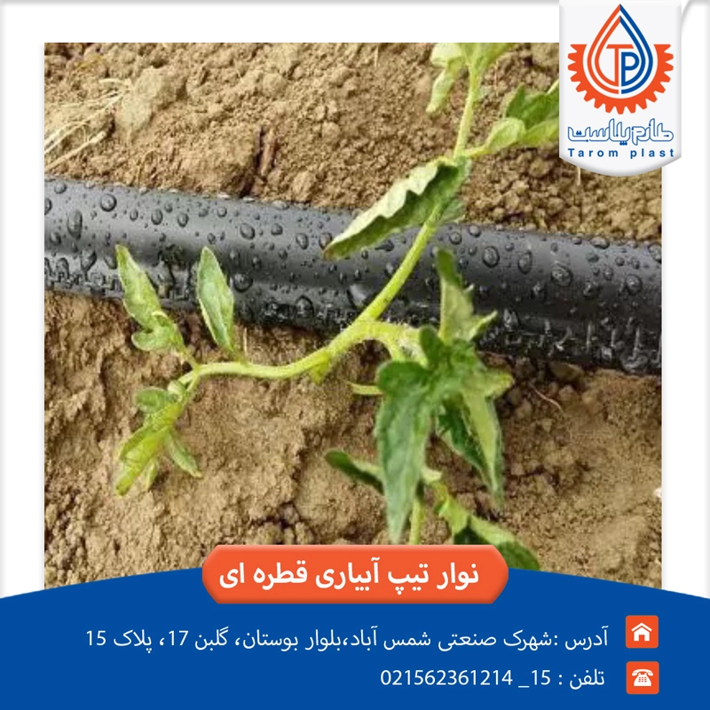 نوار تیپ آبیاری قطره ای
