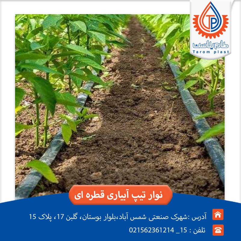 نوار تیپ آبیاری قطره ای